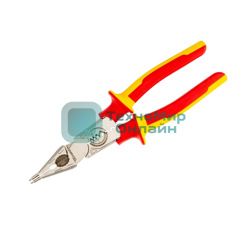 Плоскогубцы многофункциональные диэлектрические со съемником Kranz 238 мм