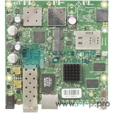 Роутер MikroTik RB922UAGS-5HPacD 922UAGS with 720MHz Atheros CPU, 128MB RAM, 1xGigabit LAN, USB, 1xSFP, miniPCIe, SIM slot, built-in 5Ghz 802.11a/c 2x2 two chain wireless, 2xMMCX connectors, RouterOS L4