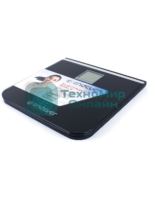 Электронные напольные весы Endever Skyline FS-540, вес до 150 кг., стекло повышенной прочности, LCD-дисплей, авто откл.