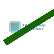 Термоусадочная трубка PROconnect 60/30 мм, зеленая, упаковка 10 шт. по 1 м