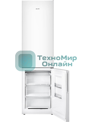 Холодильник Atlant ХМ-4626-101 белый двухкамерный 251/119л морозилка снизу