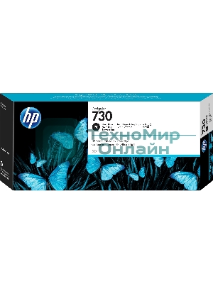 Картридж струйный HP 730 черный для DesignJet T1700 (44