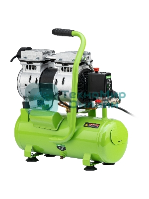 Компрессор безмаслянный малошумный Сибртех МБ 750/10,750 Вт, 10 л, 150 л/мин