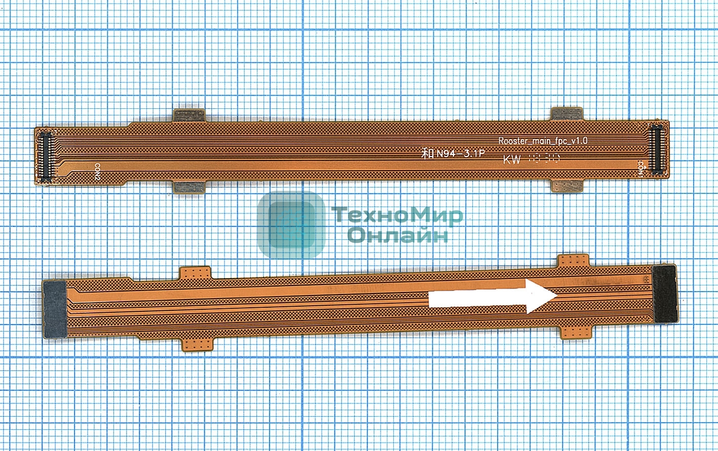 Шлейф основной межплатный для Nokia 3.1 Plus