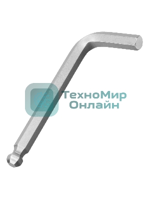 Набор ключей имбусовых Сибртех HEX, 1,5-10 мм, CrV, 9 шт., с шаром