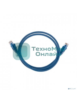 Патч-корд Rexant U/UTP CAT 6 RJ45-RJ45 26AWG LSZH син. 1м