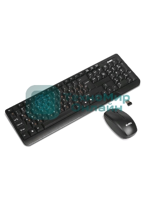 Комплект клавиатура + мышь SVEN Comfort 3300 Wireless Беспроводной SV-03103300WB