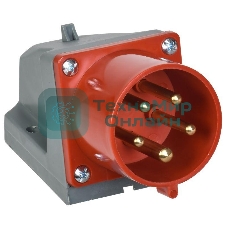 Вилка эл. наруж. уст. 32А 3P+PE+N 380В IP44 ССИ-525 IEK PSR52-032-5