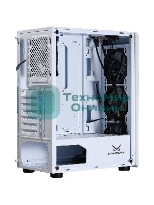 Компьютерный корпус AeroCool/Formula CL-3303W RGb белый без БП ATX 6x120мм 2xUSB 2.0 1xUSB 3.0 audio bott PSU