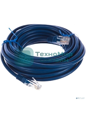 Патч-корд UTP Cablexpert PP12-7.5M/B cat.5e, 7.5м, литой, многожильный, черный