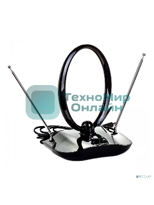 Антенна телевизионная Hyundai H-TAI400 30дБ активная черный