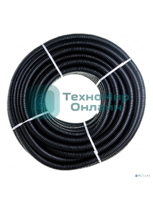 Труба гофрированная ПНД ЭРА черный d 32 мм с зонд. легкая 50 м (10)