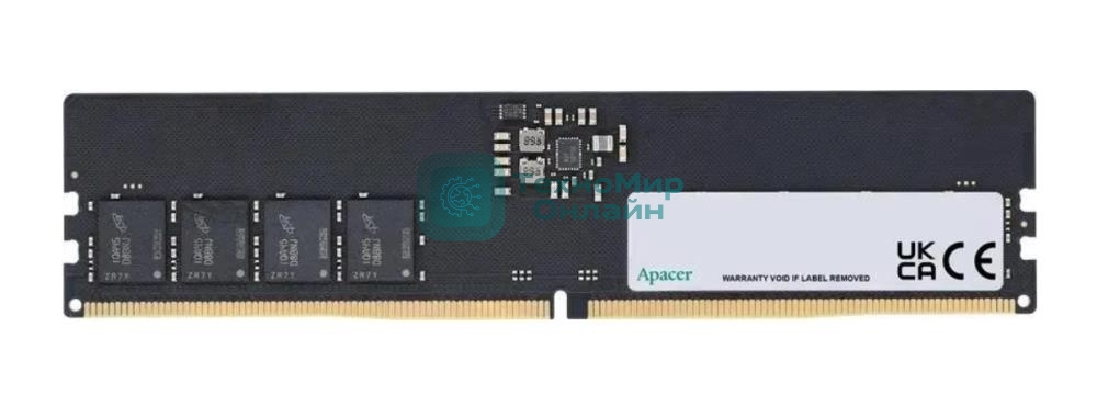 Оперативная память Apacer, DDR5, 32Gb (1x32Gb), 5600MHz, CL46 DIMM
