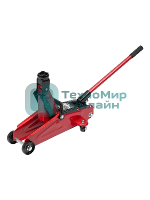 Домкрат гидравлический подкатной MTX 2 т, 140-340 мм, в пласт. кейсе