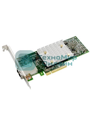 Контроллер Microsemi Adaptec HBA 1100-8e Single,8 external ports,PCIe Gen3,x8, FlexConfig