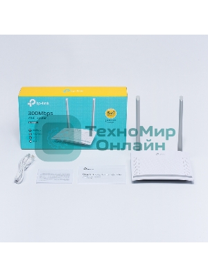 Роутер беспроводной TP-Link TL-WR820N N300 10/100BASE-TX белый