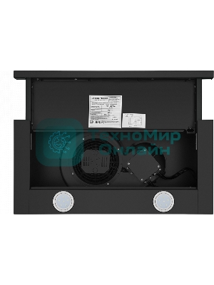 Вытяжка встраиваемая Maunfeld VS Light 60 черный, 60 см, 520 куб. м/ч, 56 дБ