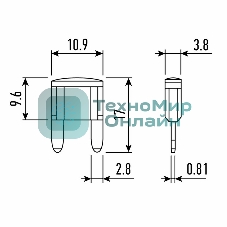 Набор автомобильных предохранителей Rexant 
