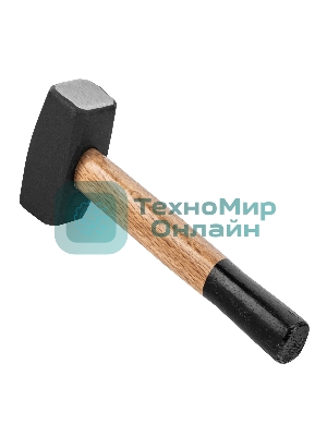 Кувалда Sparta 2000 г, кованая головка, деревянная двухцветная рукоятка