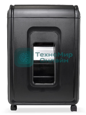 Шредер Heleos УМ32-4 черный/серебристый (секр.P-4) фрагменты 28лист. 32лтр. скрепки скобы пл.карты CD