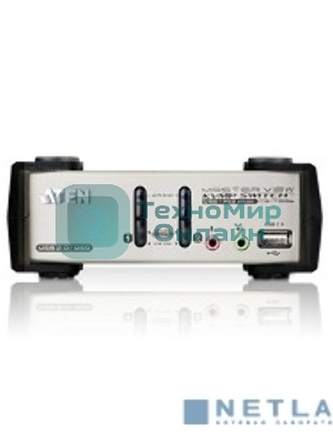 Переключатель ATEN CS1732B(-A7-G) переключатель 2 Port USB2.0 KVMP Switch with OSD