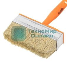 Кисть-ракля Sparta 40х140 мм, натуральная щетина, пластмассовый корпус, пластмассовая рукоятка