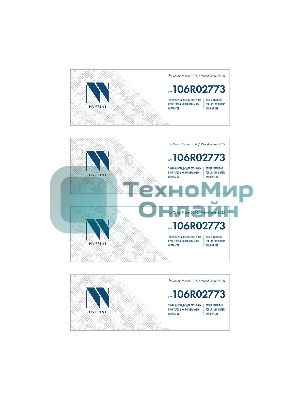 Картридж NVP совместимый NV-106R02773-SET4 для Xerox Phaser 3020/WorkCentre 3025 (1500k) (4 шт)