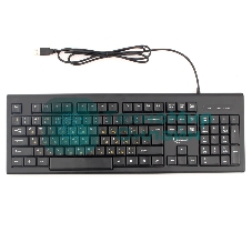 Клавиатура проводная Gembird KB-8354U-BL USB, черный