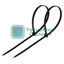 Хомут-стяжка кабельная нейлоновая PROconnect 400 x4,8 мм, черная, упаковка 100 шт.