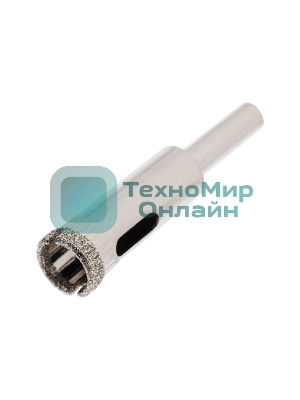 Сверло алмазное Kranz 12 мм, по керамике и стеклу