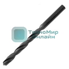 Набор сверл по металлу Sparta 1-10 мм (через 0,5 мм), HSS, 19 шт, пласт. бокс, цилин. хвостовик