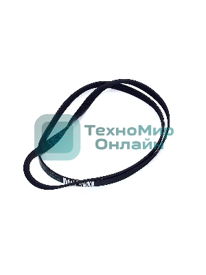 Ремень 1181 H7 для стиральной машины Indesit, Ariston, Stinol черный 1128мм