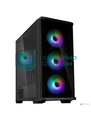 Компьютерный корпус ZALMAN Z10 DUO, ATX, BLACK, WINDOW, 2x3.5