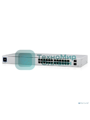 Коммутатор Ubiquiti USW-24-POE 24PORT 1000M 2SFP POE