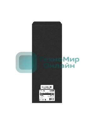 Источник бесперебойного питания (инвертор, синус, для котла) ExeGate SineTower SN-1000.LCD.AVR.2SH.1C13.USB 1000VA/800W, чистая синусоида, LCD дисплей, AVR, 2*Schuko+1*C13, USB, линейно-интерактивный, черный