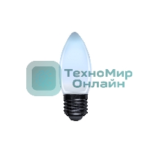 Лампа светодиодная филаментная Rexant Свеча CN35 9.5 Вт 915 Лм 4000K E27 матовая колба