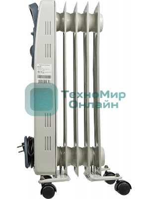 Обогреватель масляный Ресанта ОМ- 5Н (1 кВт) 67/3/6, 5 секц.