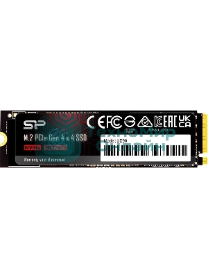 Накопитель SSD Silicon Power PCI-E 4.0 x4 500Gb SP500GbP44UD9005 M-Series UD90 M.2 2280