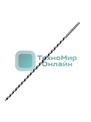 Сверло по дереву Matrix шнековое, 12 х 600 мм, 6-гранный хвостовик