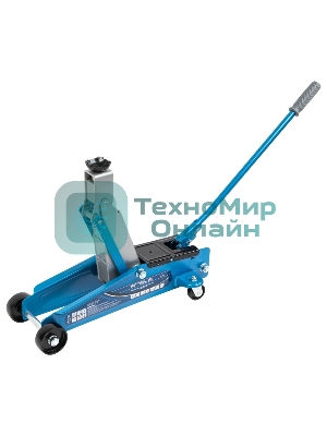 Домкрат гидравлический подкатной Stels высокий подъем, 3т SUV, 190-535 мм, в кейсе