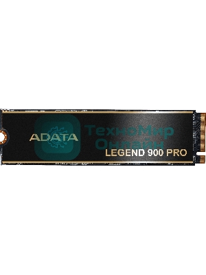 Накопитель SSD ADATA LEGEND 900 PRO, 1Tb, PCIe 4.0 x4, M.2 2280, NVMe, R/W 7400/6000