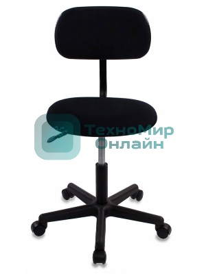 Кресло Бюрократ CH-1201NX черный, ткань, 100 кг