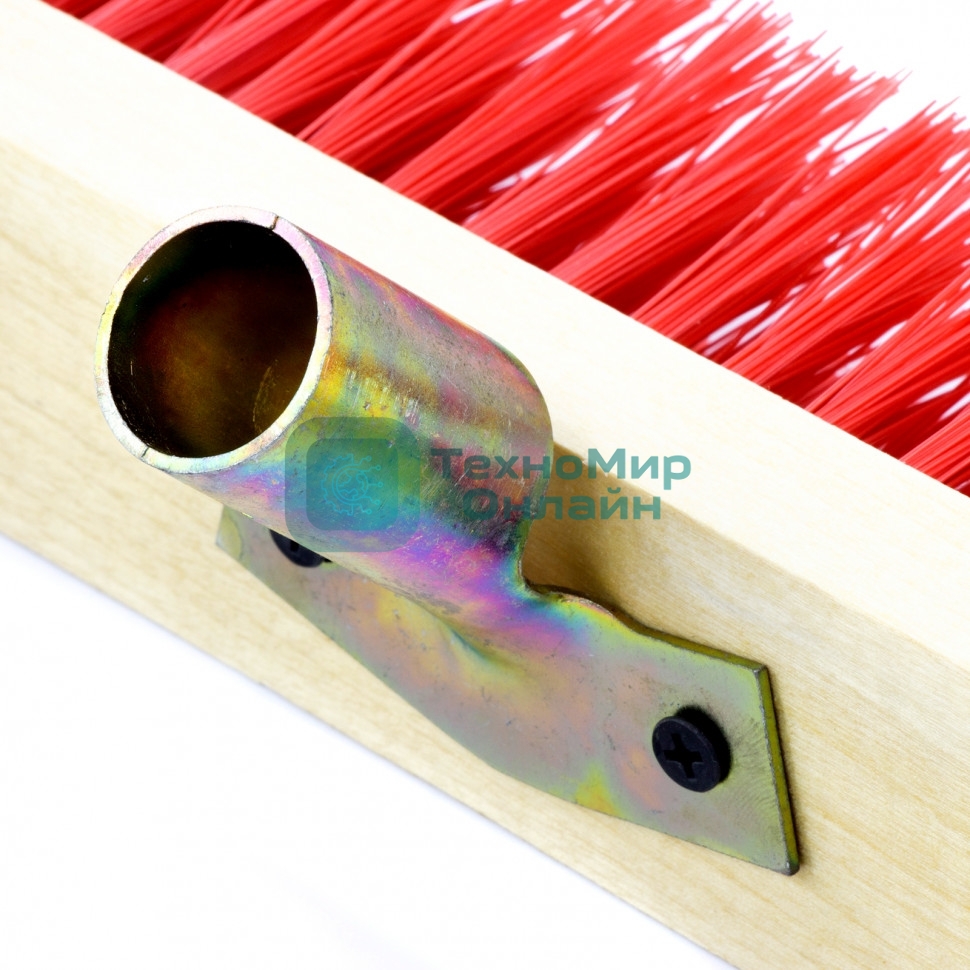 Щетка строительная Сибртех 400 мм 5 рядов, жесткая щетина, железная тулейка, без черенка