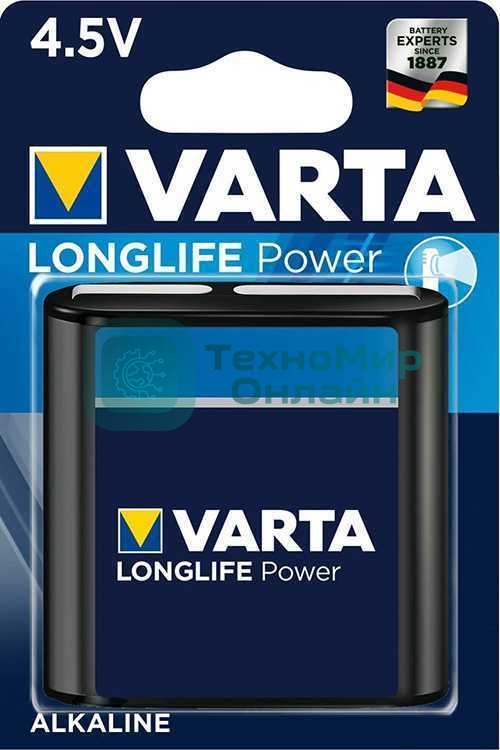 Батарейка VARTA LONGL. POWER 4,5V бл. 1