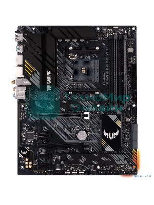 Материнская плата ASUS TUF GAMING B550-PLUS WIFI II, AM4, AMD B550, 4xDDR4, 6xSATA, 2xM.2, 1xPCI-E 3.0 x16, 1xPCI-E 4.0 x16, 3xPCI-E x1, 1xDP, 1xHDMI, 1x 2.5Gb LAN, 2xUSB-A 3.2 Gen 1, 1xUSB-A 3.2 Gen 2, 1xUSB-C 3.2 Gen 2, 3x3.5 мм, 7.1, ATX