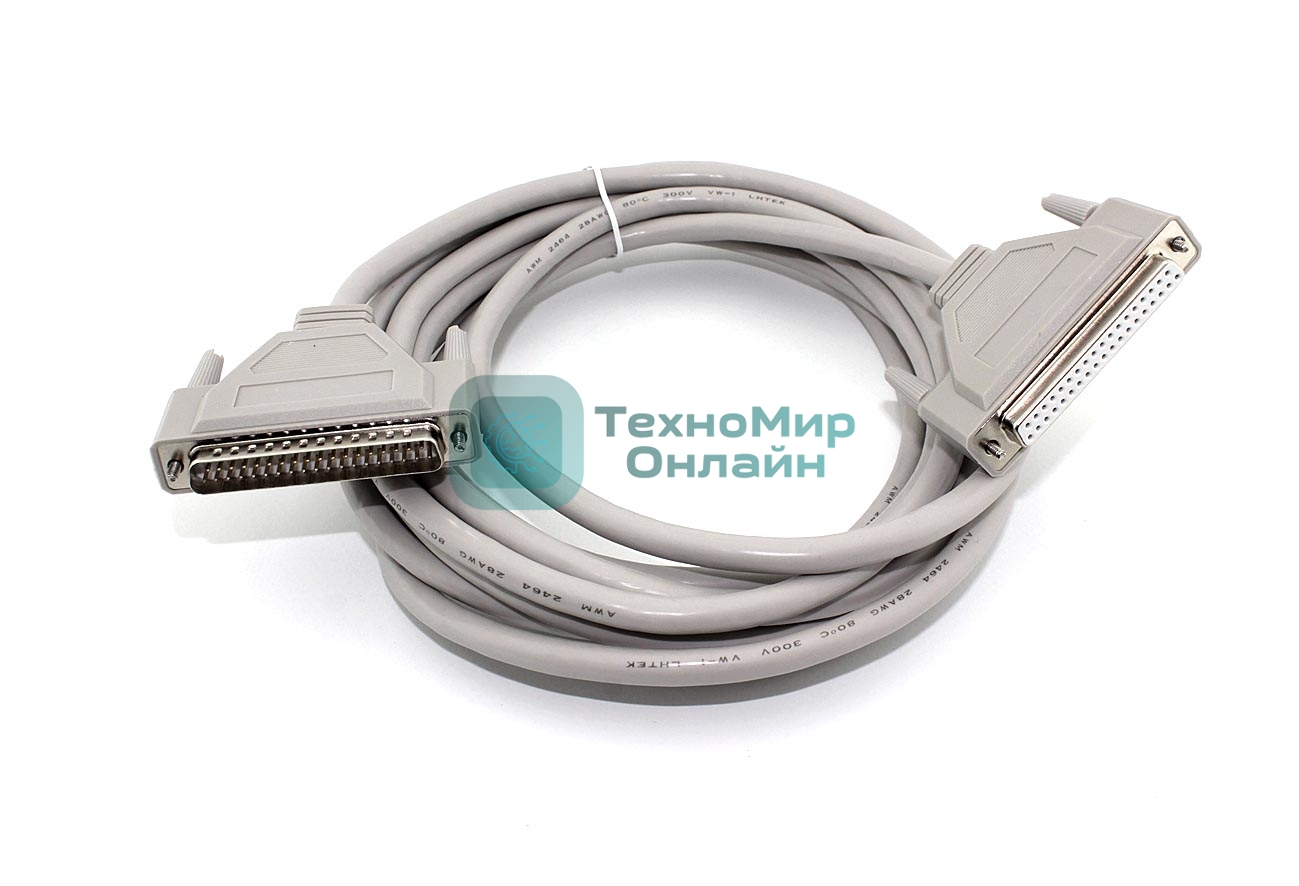Кабель с разъемами DB37 мама-папа 5 м