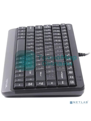 Клавиатура проводная A4Tech Fstyler FKS11, USB, черный/серый