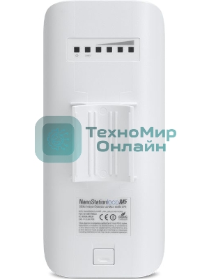 Сетевое оборудование Ubiquiti LocoM5(EU) 802.11a/n, интегрированная антенна 13 дБ (45 * 45 градусов)