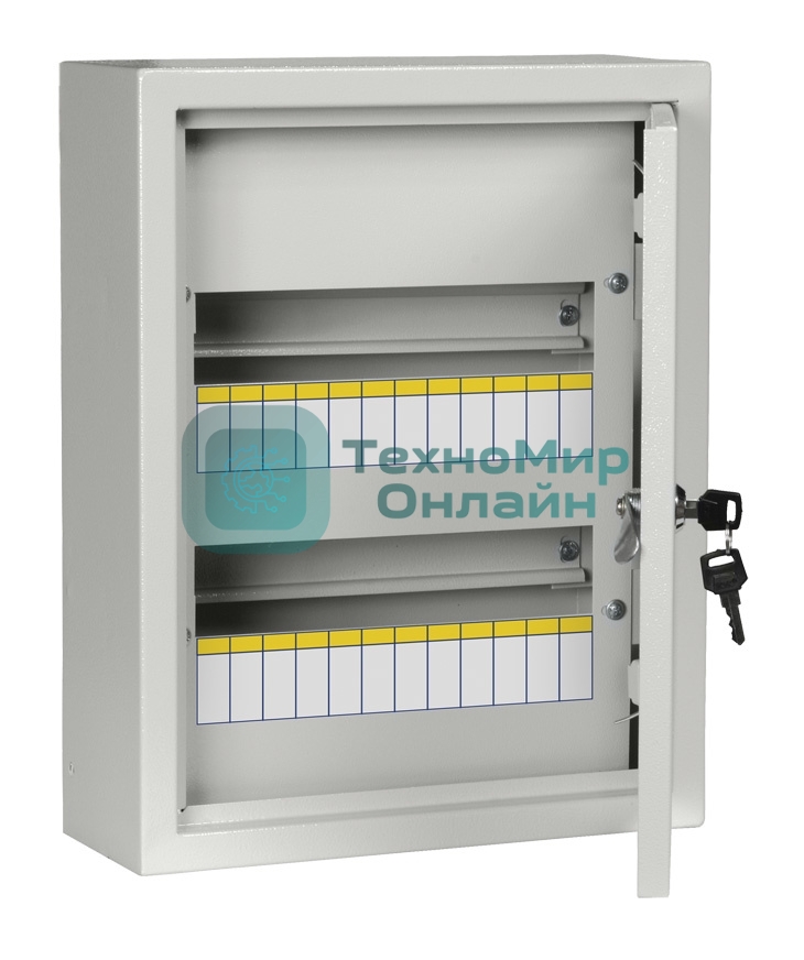Корпус металлический ЩРн-24з-1 36 УХЛ3 IP31 IEK MKM14-N-24-31-Z