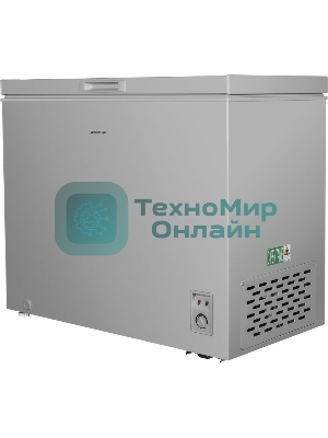 Морозильный ларь Maunfeld MFL200GR, серый, 200л